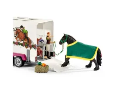 Horse Club Speelset Pick-up met paardenaanhangwagen