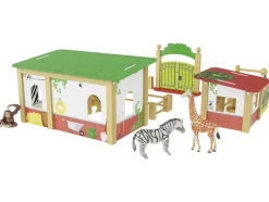 Houten boerderij/dierentuin/boomhut