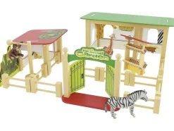 Houten boerderij/dierentuin/boomhut