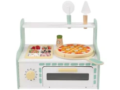Houten ijswagen of pizza-oven