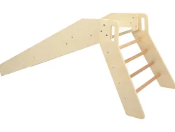 Houten kinderglijbaan