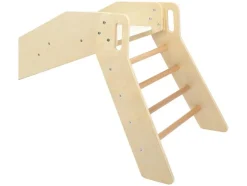 Houten kinderglijbaan