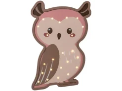 Houten LED-kinderlamp