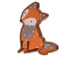 Houten LED-kinderlamp