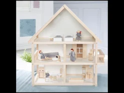 Houten poppenhuis