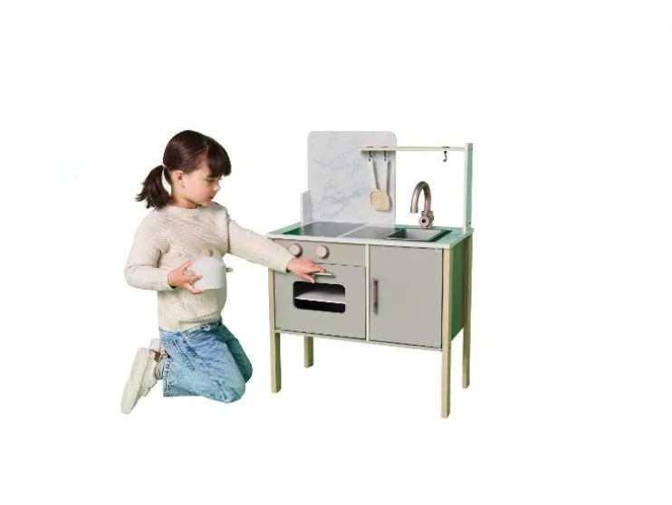 Houten speelgoed keuken of speelgoed winkel