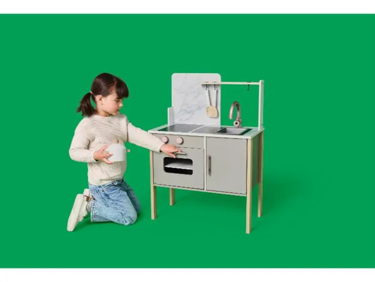 Houten speelgoed keuken of speelgoed winkel