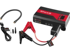 4-in-1 powerbank met compressor