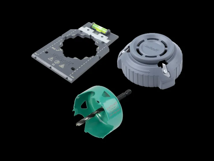 Installatieset voor hollewanddozen