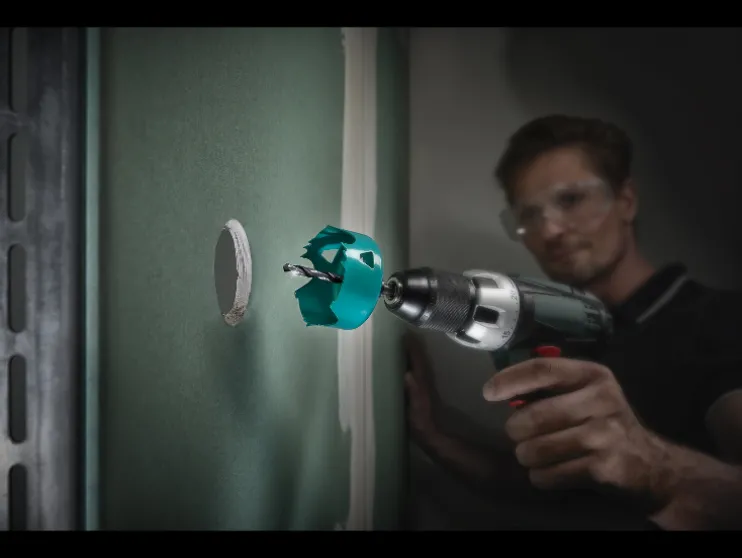 Installatieset voor hollewanddozen