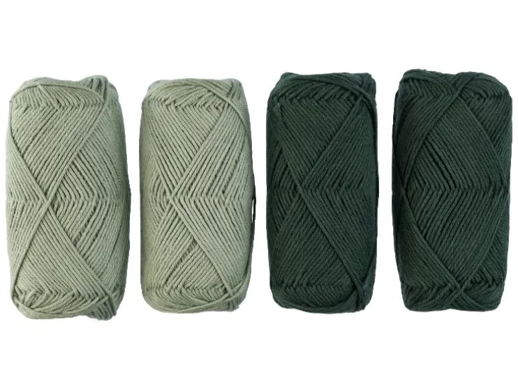 Katoengaren set 4 x 50 g