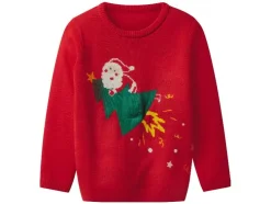 Kinder kersttrui met lampjes