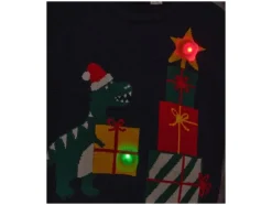 Kinder kersttrui met lampjes