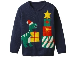 Kinder kersttrui met lampjes