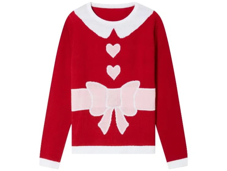 Kinder kersttrui met lampjes