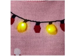 Kinder kersttrui met lampjes