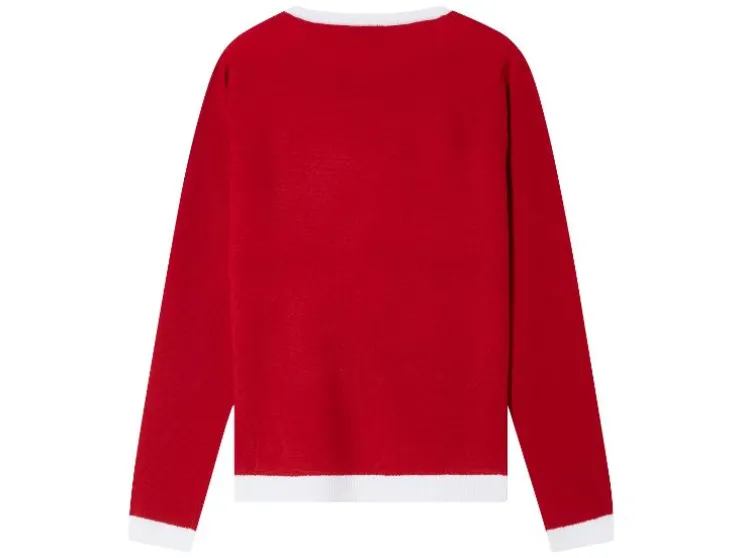 Kinder kersttrui met lampjes