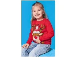 Kinder kersttrui met lampjes