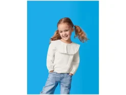 Kinder shirt met sierkraag