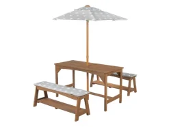 Kinder tuinset met parasol