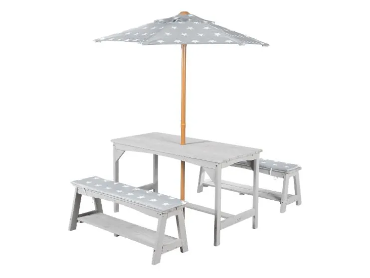 Kinder tuinset met parasol