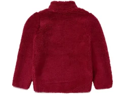 Kinderjas voor meisjes, van imitatie lamsleer