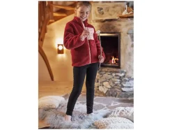 Kinderjas voor meisjes, van imitatie lamsleer