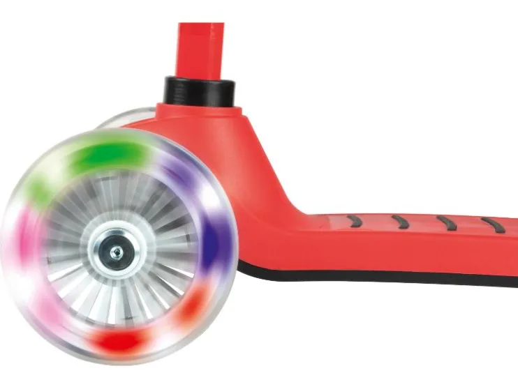 Kinderstep met LED-wielen