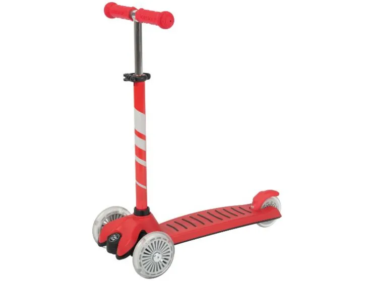 Kinderstep met LED-wielen