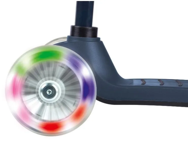 Kinderstep met LED-wielen