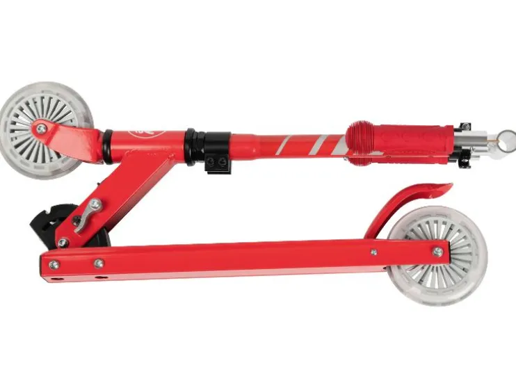 Kinderstep met LED-wielen