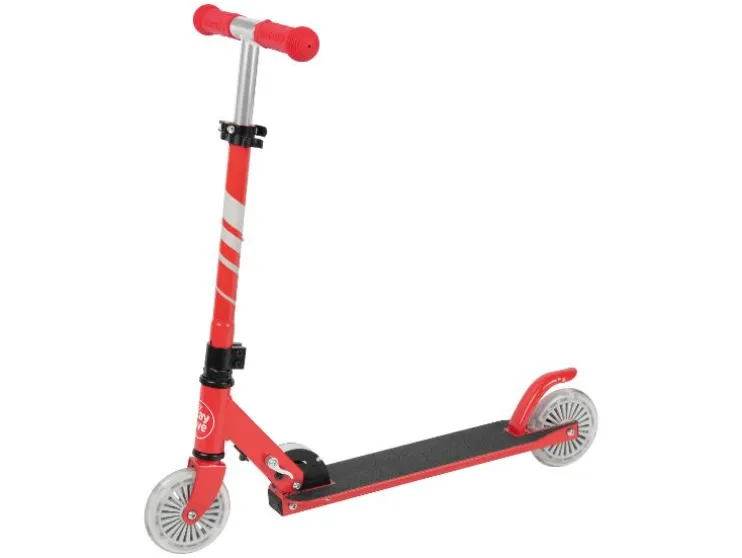 Kinderstep met LED-wielen