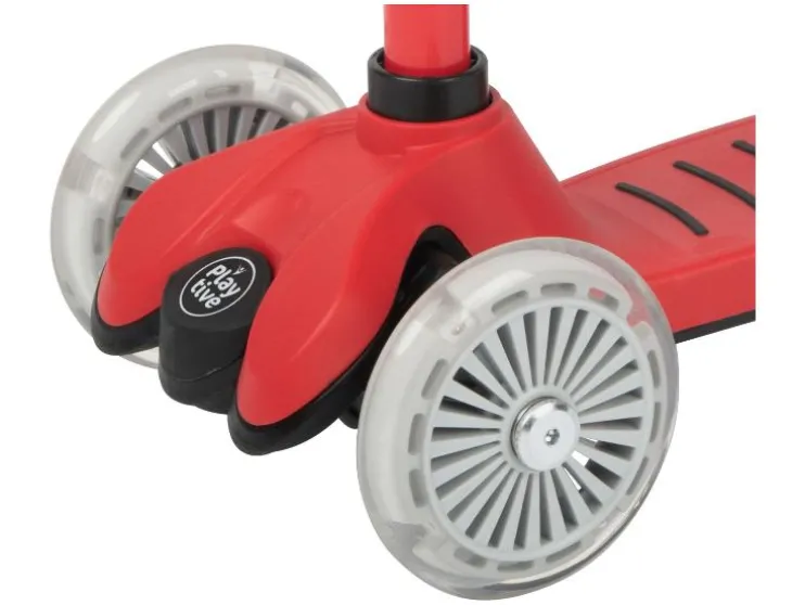 Kinderstep met LED-wielen