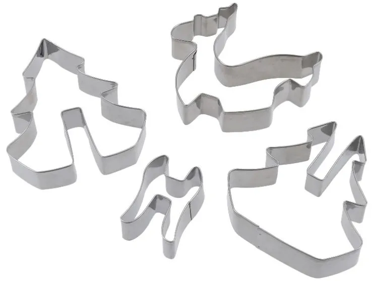 Koekjes uitsteekvormen of stempels