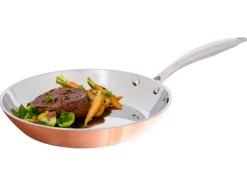 Koperen koekenpan 24 cm