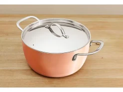 Koperen kookpan 20 cm