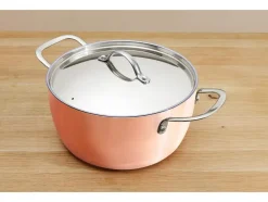 Koperen kookpan 24 cm