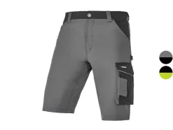 Korte heren werkbroek met stretch