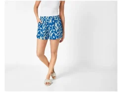 Korte mousseline dames broek