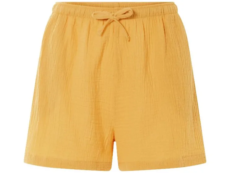 Korte mousseline dames broek