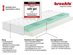 Koudschuim matras Duo Plus