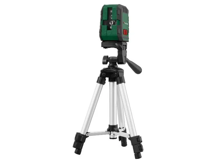 Kruislijnlaser met statief