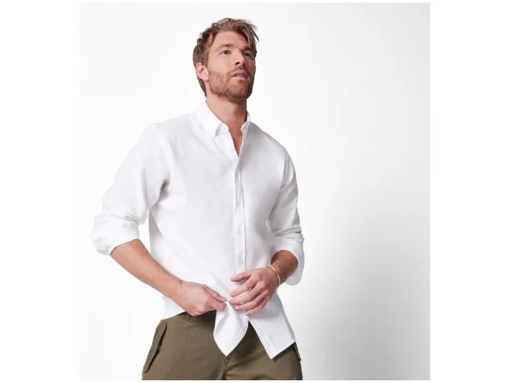 Linnen heren overhemd