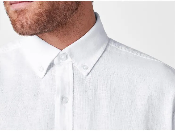 Linnen heren overhemd