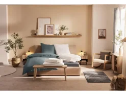 Lyocell satijnen dekbedovertrek 200 x 200 cm