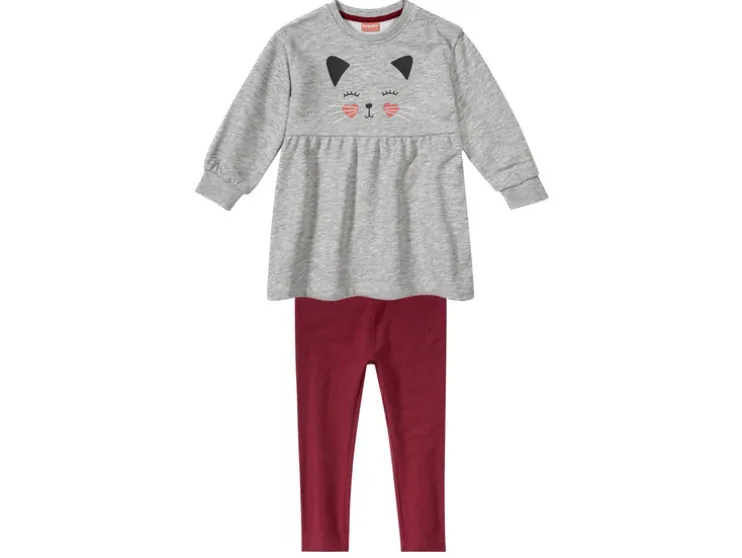 Meisjes jurk met legging