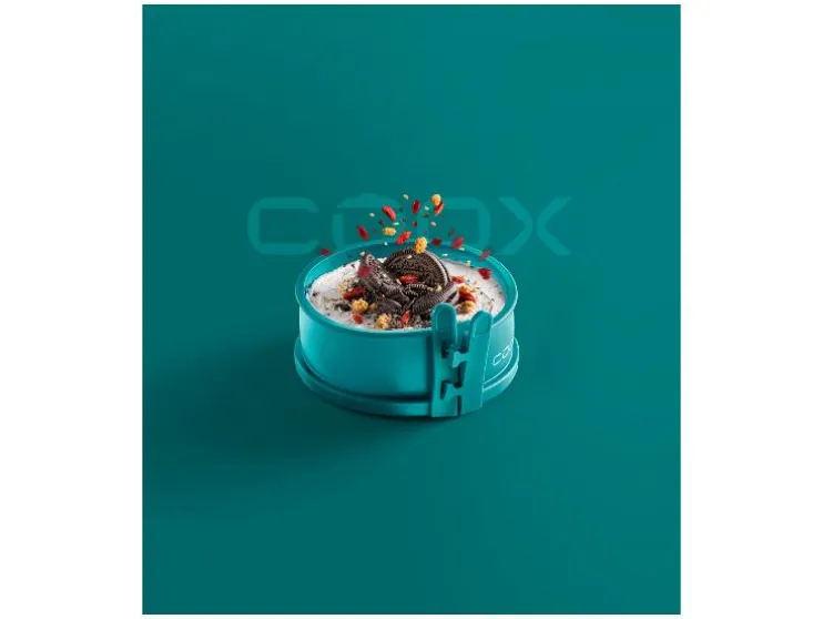 Mini springvorm met glazen bodem Ø 12