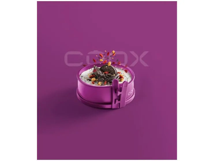 Mini springvorm met glazen bodem Ø 12