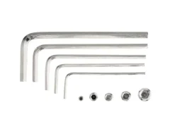 Moeren, draadstiften, pennen of spijkers