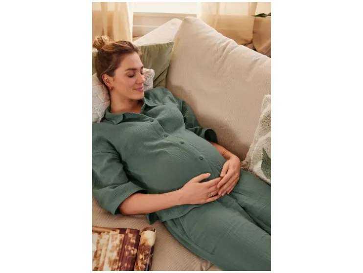 Mousseline dames zwangerschapsbroek